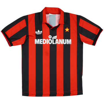 1991-92 AC Milan Home Shirt #9 - 8/10 - (XS)