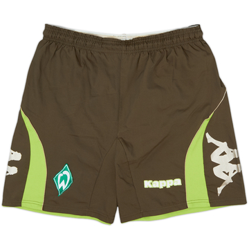 2007-08 Werder Bremen Away Shorts - 9/10 - (L)