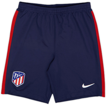 2020-21 Atletico Madrid Home Shorts - 9/10 - (L.Boys)