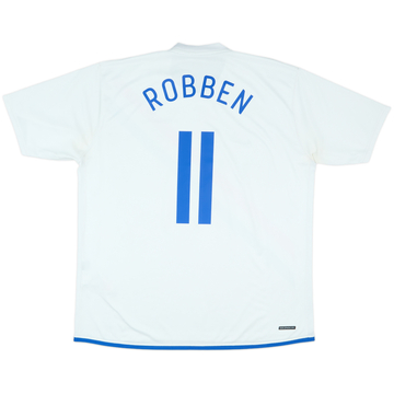 2006-08 Netherlands Away Shirt Robben #11 - 6/10 - (XL)