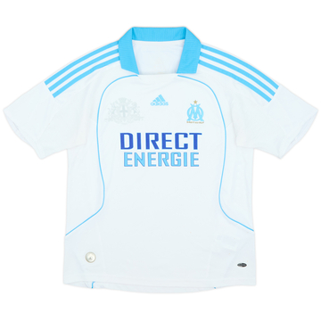 2008-09 Olympique Marseille Home Shirt - 7/10 - (M.Boys)