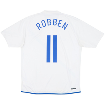 2006-08 Netherlands Away Shirt Robben #11 - 6/10 - (L)