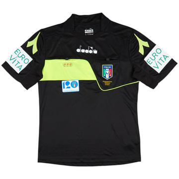 2017-18 Italy Diadora Referee Shirt - 9/10 - (S)