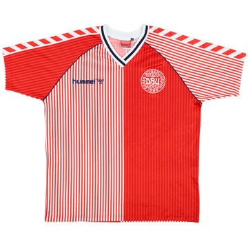 1986 Denmark Home Shirt - 8/10 - (XL)