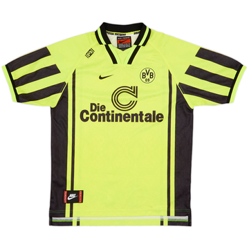 1996-97 Borussia Dortmund Home Shirt - 9/10 - (XL.Boys)