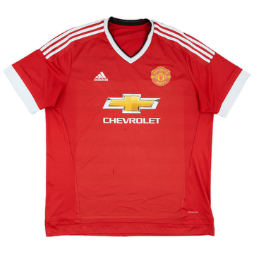 2015-16 Manchester United Home Shirt - 5/10 - (XXL)