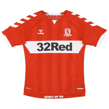2018-19 Middlesbrough Home Shirt - 6/10 - (M)