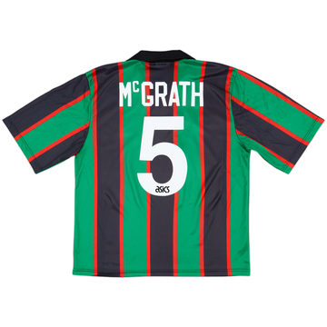 1993-95 Aston Villa Away Shirt McGrath #5 - 8/10 - (L)