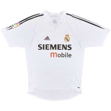 2004-05 Real Madrid Home Shirt - 5/10 - (S)