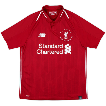 2018-19 Liverpool '6 Times' Special Edition Shirt - 7/10 - (S)