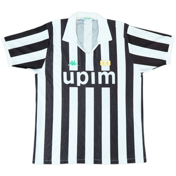 1991-92 Juventus Basic Home Shirt - 5/10 - (L)