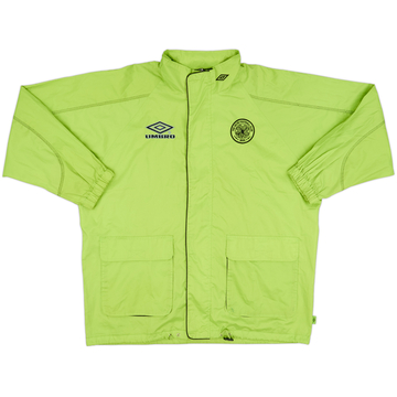 1998-99 Celtic Umbro Hooded Rain Jacket - 8/10 - (M)