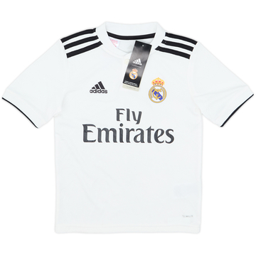 2018-19 Real Madrid Home Shirt (S.Boys)