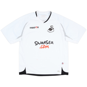 2007-08 Swansea City Home Shirt - 5/10 - (M)