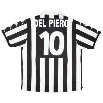 1998-99 Juventus Home Shirt Del Piero #10 - 8/10 - (XL)