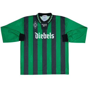 1995-96 Borussia Monchengladbach Away L/S Shirt - 6/10 - (XL)