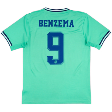 2019-20 Real Madrid Third Shirt Benzema #9 - 6/10 - (L)