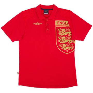 2002-03 England Umbro Polo Shirt - 8/10 - (S)