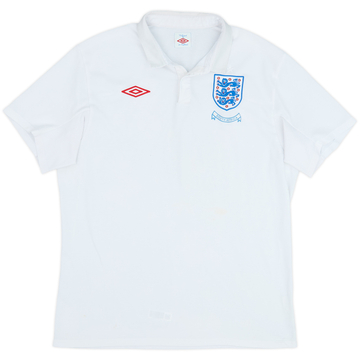 2009-10 England 'South Africa' Home Shirt - 5/10 - (L)