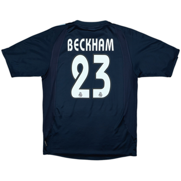 2003-04 Real Madrid Away Shirt Beckham #23 - 5/10 - (S)