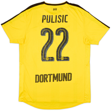 2016-17 Borussia Dortmund Home Shirt Pulisic #22 - 6/10 - (L)