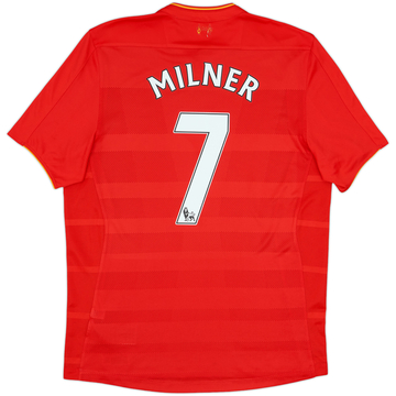 2016-17 Liverpool Home Shirt Milner #7 - 6/10 - (L)