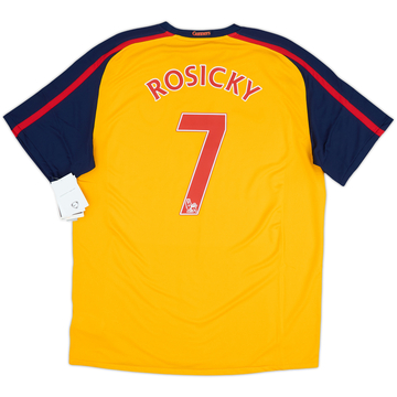 2008-09 Arsenal Away Shirt Rosicky #7 (L)
