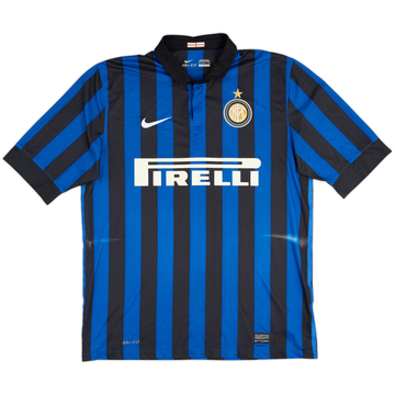 2011-12 Inter Milan Home Shirt - 4/10 - (L)