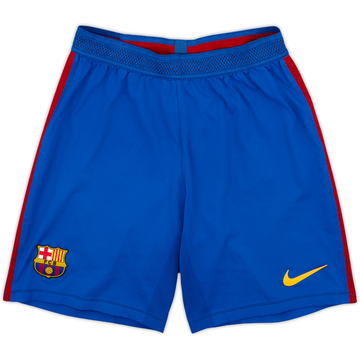 2016-17 Barcelona Authentic Home Shorts - 8/10 - (M)