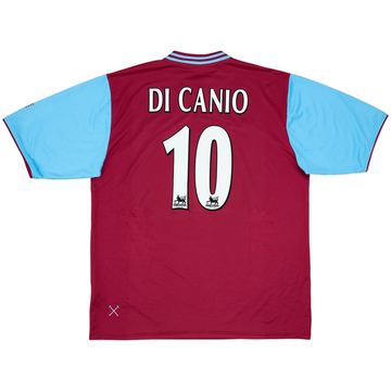 2001-03 West Ham Home Shirt Di Canio #10 - 8/10 - (XXL)