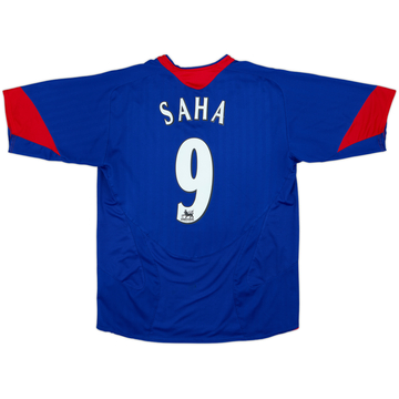 2005-06 Manchester United Away Shirt Saha #9 - 7/10 - (L)