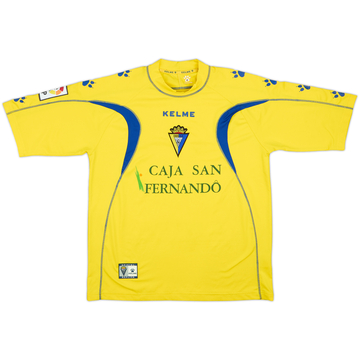 2005-06 Cadiz Home Shirt - 7/10 - (M)