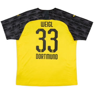 2019-20 Borussia Dortmund CL Shirt Weigl #33 - 6/10 - (XXL)