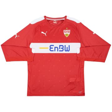 2014-15 Stuttgart Away L/S Shirt #10 - 9/10 - (XL)