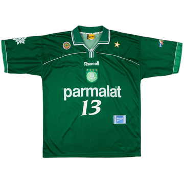1999 Palmeiras Home Shirt #13 - 8/10 - (XL)