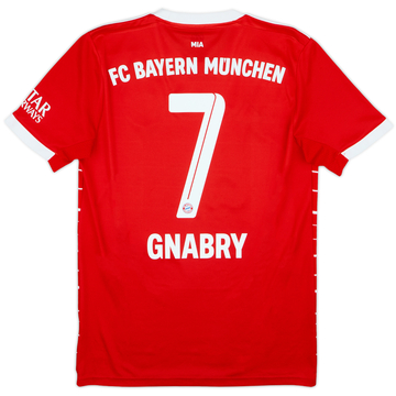 2022-23 Bayern Munich Home Shirt Gnabry #7 - 6/10 - (S)