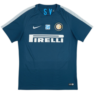 2016-17 Inter Milan Staff Issue Nike Training Shirt (S. Vecchi) - 7/10 - (L)