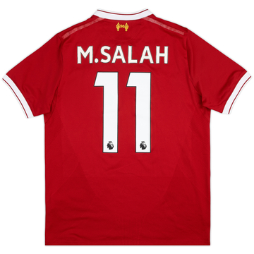 2017-18 Liverpool 125 Years Home Shirt M.Salah #11 - 6/10 - (XL.Boys)
