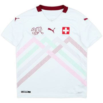 2020-21 Switzerland Away Shirt - 6/10 - (M.Boys)