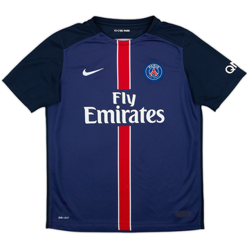 2015-16 Paris Saint-Germain Home Shirt - 6/10 - (XL.Boys)