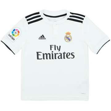 2018-19 Real Madrid Home Shirt - 9/10 - (S.Boys)