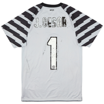 2010-11 Inter Milan GK Shirt J.Cesar #1 - 4/10 - (S)