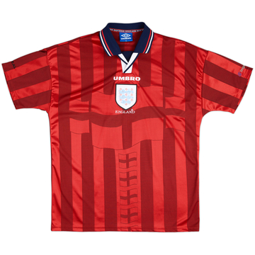 1997-99 England Away Shirt - 9/10 - (XL)