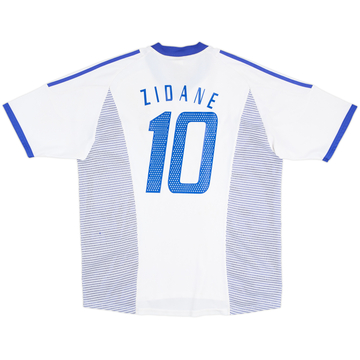 2002-04 France Away Shirt Zidane #10 - 4/10 - (XL)
