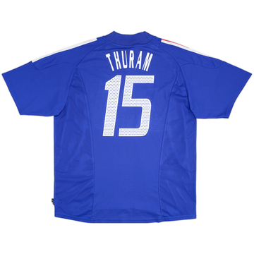 2002-04 France Home Shirt Thuram #15 - 6/10 - (XL)