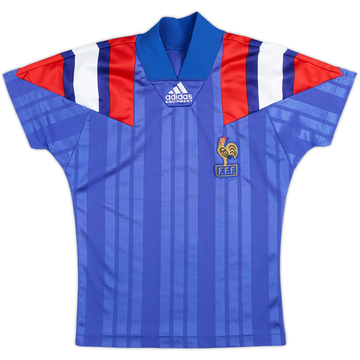 1992-94 France Home Shirt - 8/10 - (M.Boys)