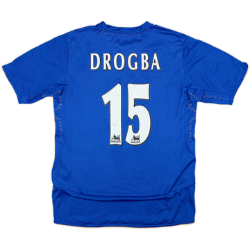 2005-06 Chelsea Centenary Home Shirt Drogba #15 - 7/10 - (M)
