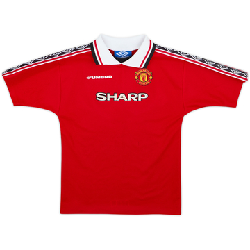 1998-00 Manchester United Home Shirt - 4/10 - 5-6 Years)