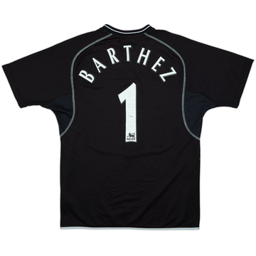 2000-02 Manchester United GK S/S Shirt Barthez #1 - 6/10 - (M)