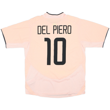 Camiseta de visitante del Juventus 2003-04 Del Piero #10 - 8/10 - (L)